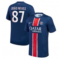 Echipament fotbal Paris Saint-Germain Joao Neves #87 Tricou Acasa 2024-25 maneca scurta